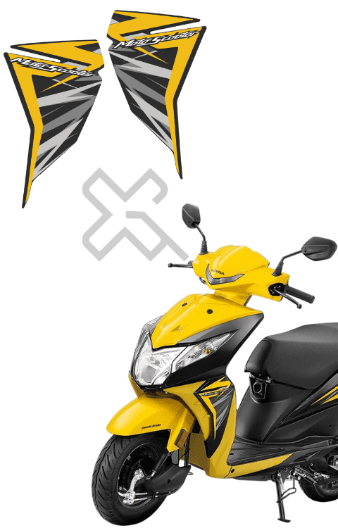 Honda Dio Side Panel Sticker | Honda Dio Side Panel Graphics